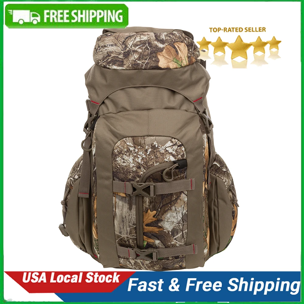 

Pro Big Hunt 47.5 Liter Hunting Game Backpack Bag, Realtree Edge Convenient outdoor Backpack Hiking backpack
