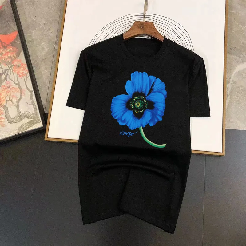

Limited Womens Cotton T Shirts France Luxury Short Sleeve O-Neck Tshirt Female Summer Tops Girls Clothing Oversized Blouse Tees