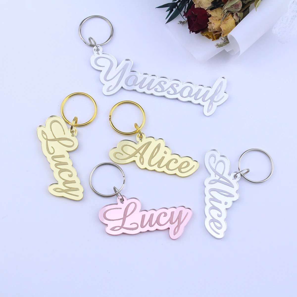 

Personalized Custom Name Tag, Backpack Tag For Boys, Backpack Tag For Girls, Bag Tag, Custom Name Tag, Keychain Tag, Acrylic Nam