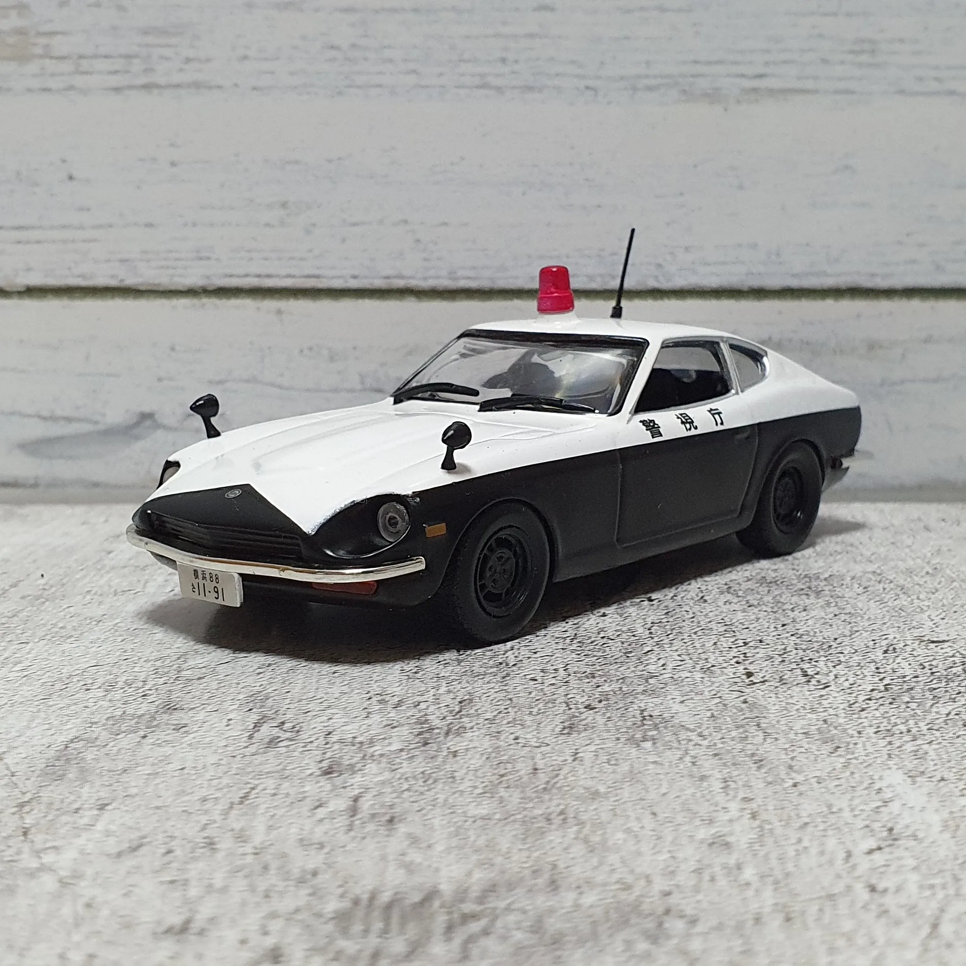Nissan Fairlady Z Полиция Японии | Deagostini 1/43 Коллекционная модель машинка полицейские