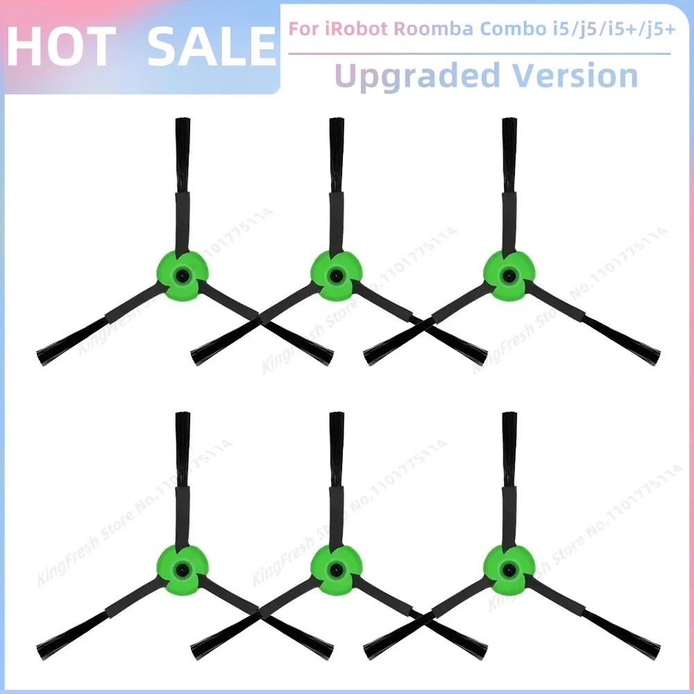 

Подходит для запасных частей замены iRobot Roomba Combo j5, j5+ Plus, i5, i5+ Plus Роликовая боковая щетка Фильтр Hepa Пылесборник