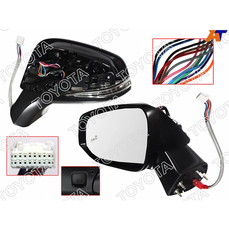 Купить Зеркало Рав 4 Левое