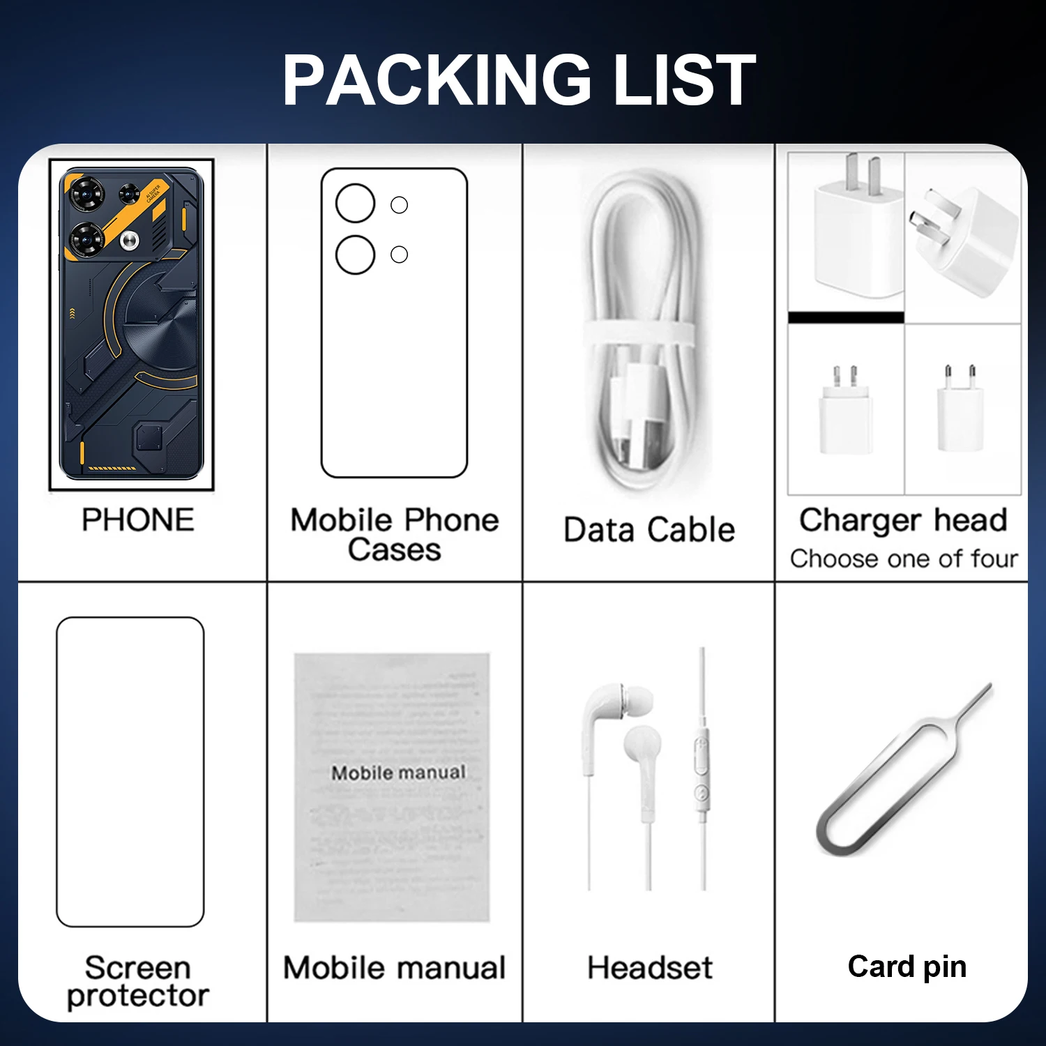 Смартфон GT10 Pro 7 3-дюймовый полноэкранный 4G/5G глобальная версия сотовый телефон 16