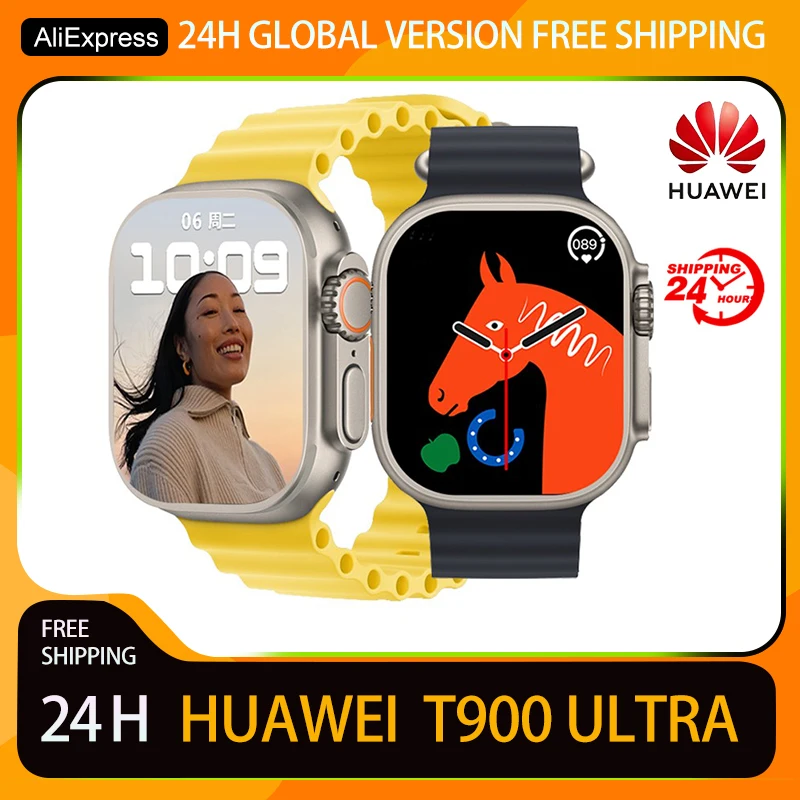 

Huawei SmartWatch T900 Ultra 2.09 Inch High Definition Large Screen