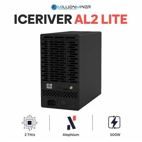 КУПИТЬ 7 ПОЛУЧИ 4 БЕСПЛАТНО Preorde ICERIVER ALPH AL2 LITE 2TH/S 500 Вт Asic Miner Доставка от 15 до 30 лет