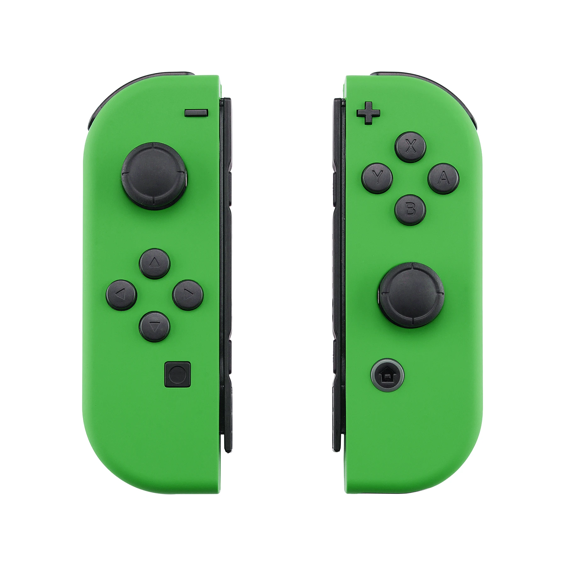 

eXtremeRate Custom Soft Touch Green Controller Housing With Full Set Buttons Replacement Shell Case for NS Switch & OLED JoyCon