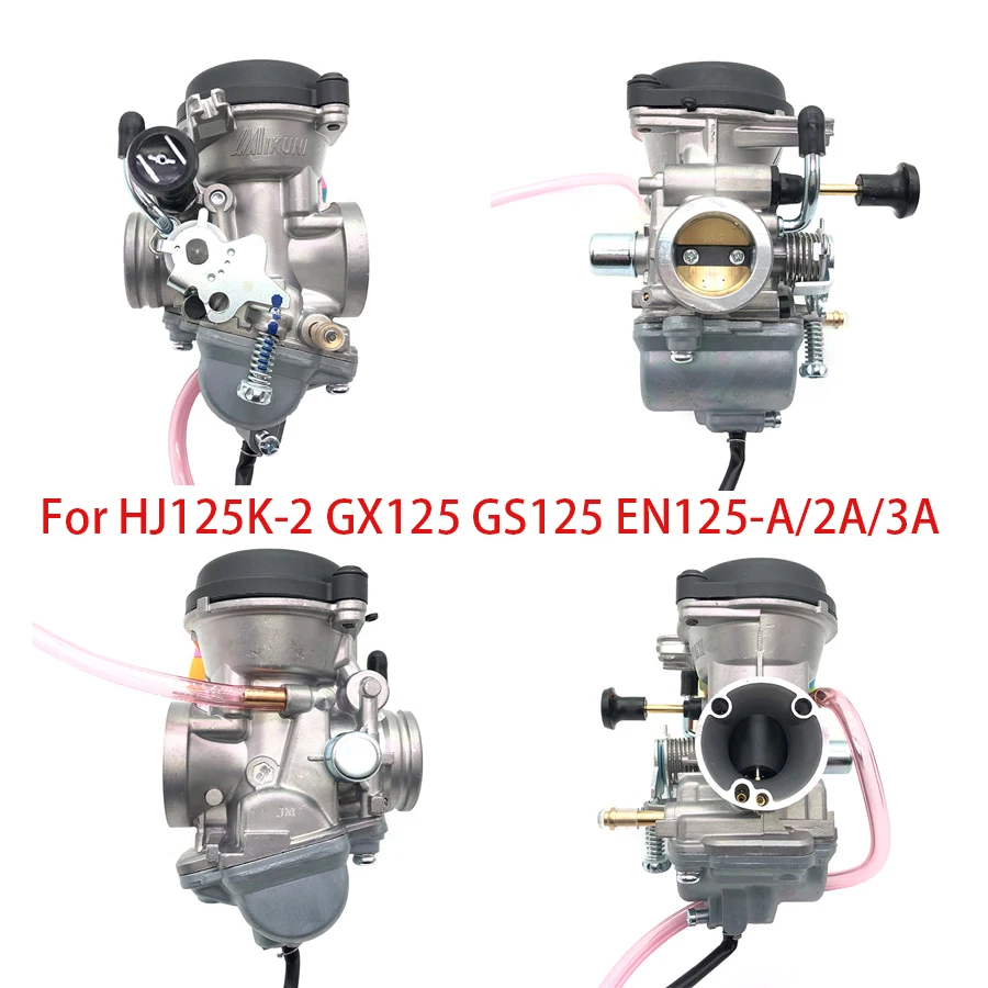 

B623 Motorcycle Carburetor For Suzuki HJ125K-2 GX125 GS125 EN125-A/2A/3A GN125 26mm Hand Choke Lever