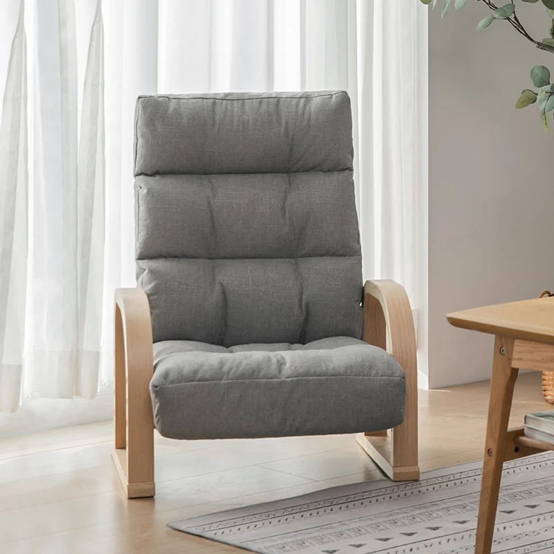 Деревянное кресло с откидной спинкой откидное для гостиной спальни офиса