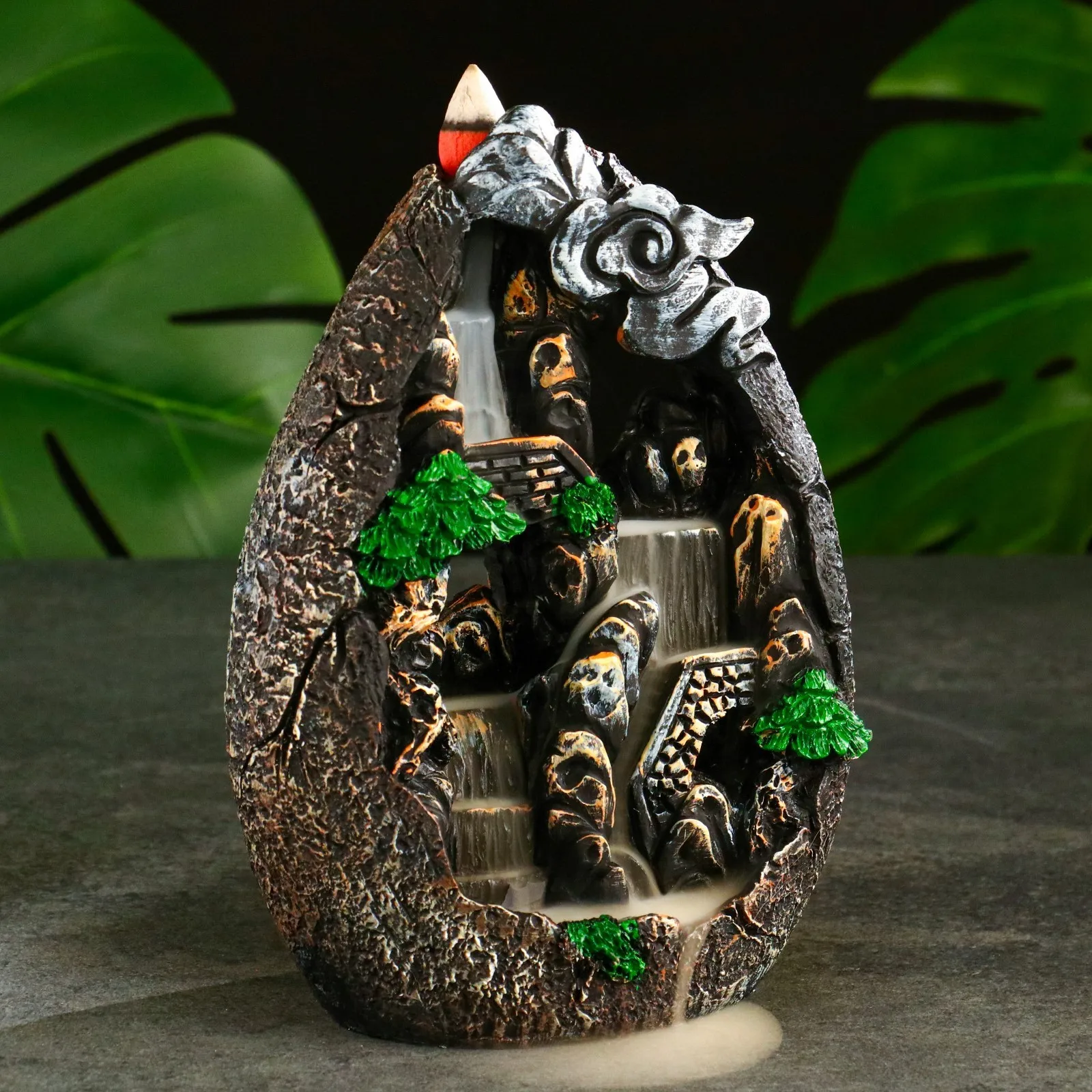 Набор благовоний на подставке Горы 19х13х8см |