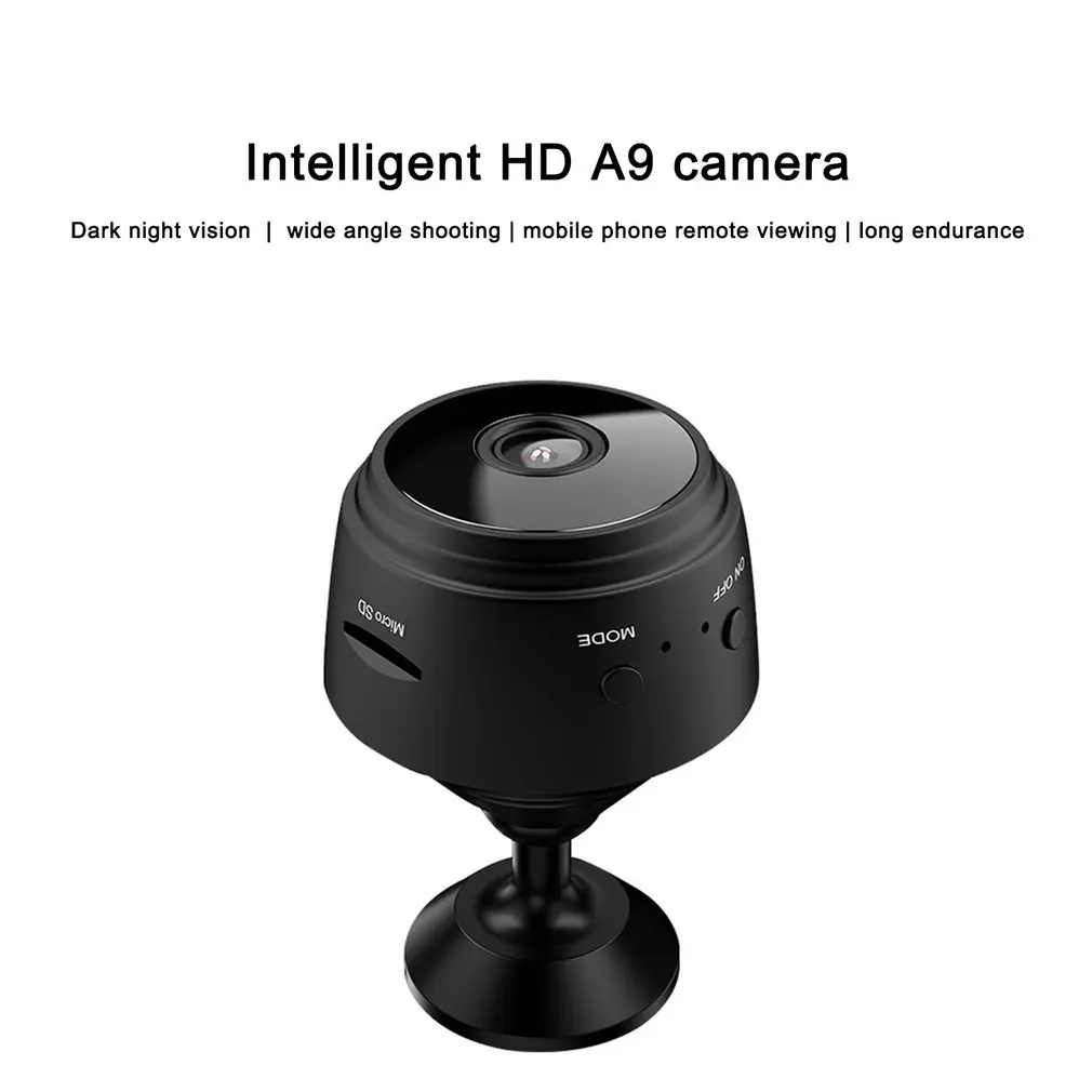 Cemera Mini A9 1080P High Definition WIFI CCTV IP Night View Voice Video Security Wireless Cameras |
