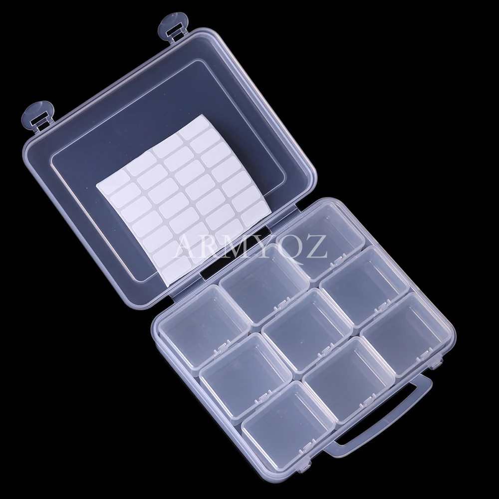 

9/18/27/36/54 Bottle Diamond Painting Tool Accessories Storage Box Beads Container Diamond Mosaic Embroidery Stone Organizer Box
