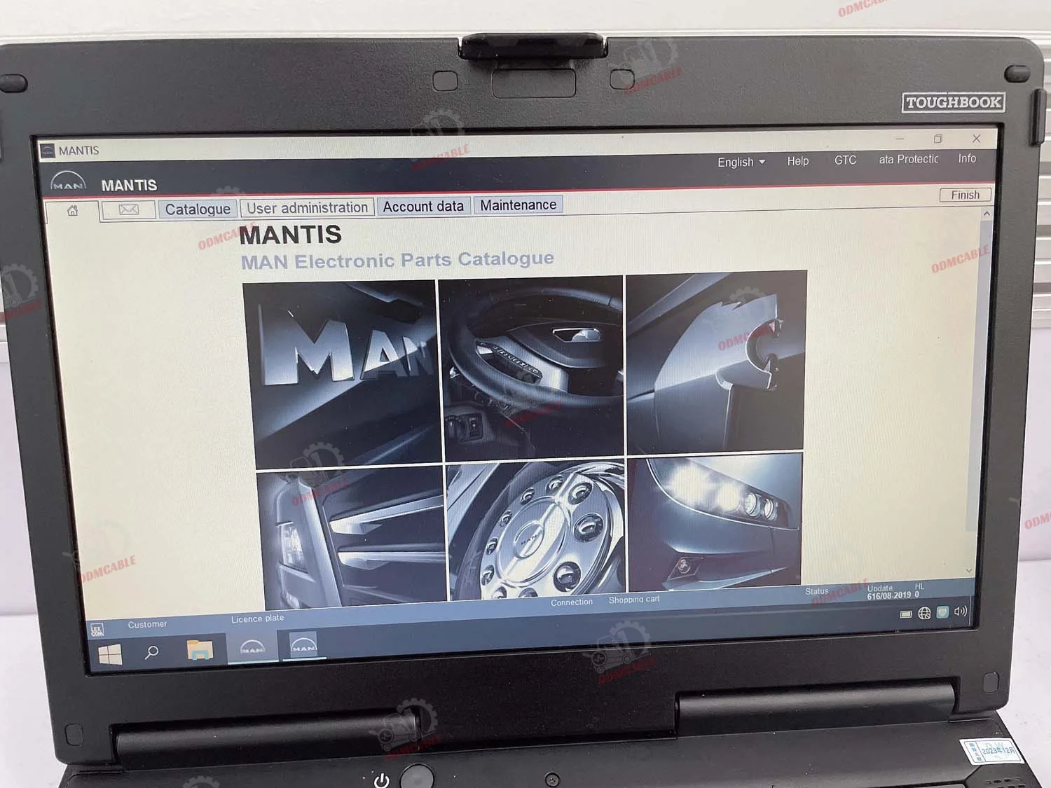 Версия кабеля Ethernet T200 с программным обеспечением V14.01 CF53 полный комплект ноутбука