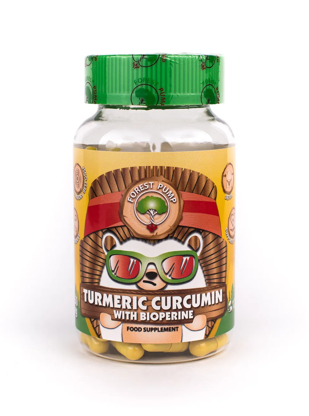 Turmeric Curcumin with Bioperine 550 мг /Экстракт Куркумин с черным перцем, Антибактериальный и противовоспалительный/120 капсул