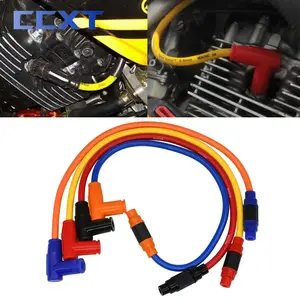 Bougie d'allumage universelle pour moto, couvercle de capuchon de fils de  câble d'alimentation Iridium, câble de ville pour Yamaha, Kawasaki, KTM,  Honda, Suzuki RL, etc. - AliExpress