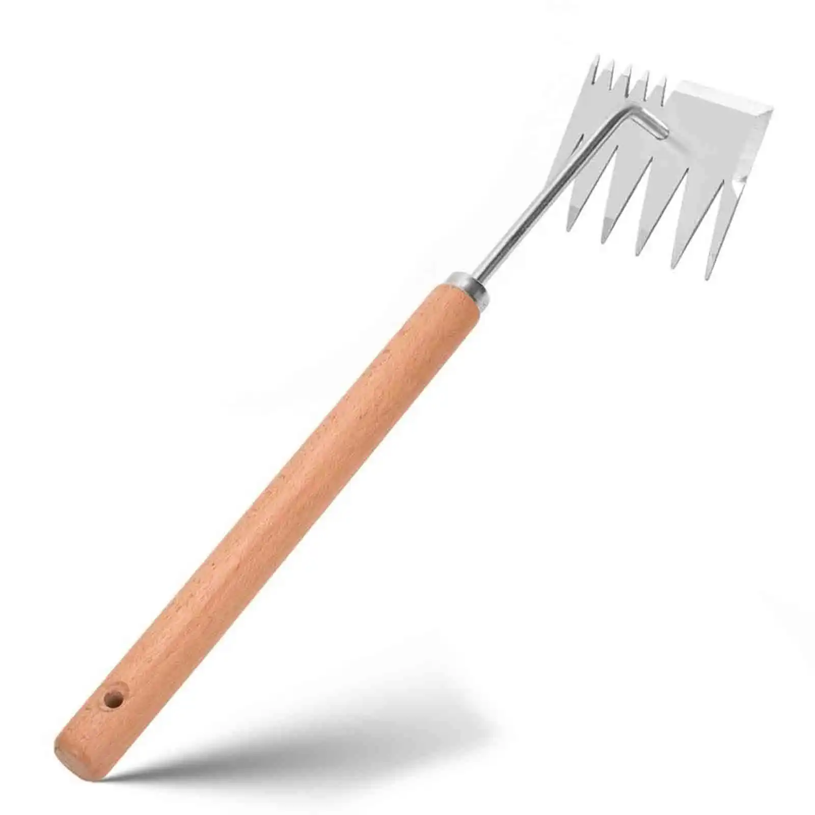 Садовая мотыга с деревянной ручкой - Многозадачный инструмент для прополки