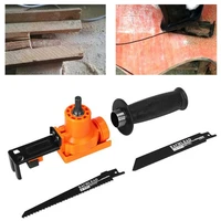 reciprocating saw attachment adapter change electric drill into reciprocating saw for wood metal cutting