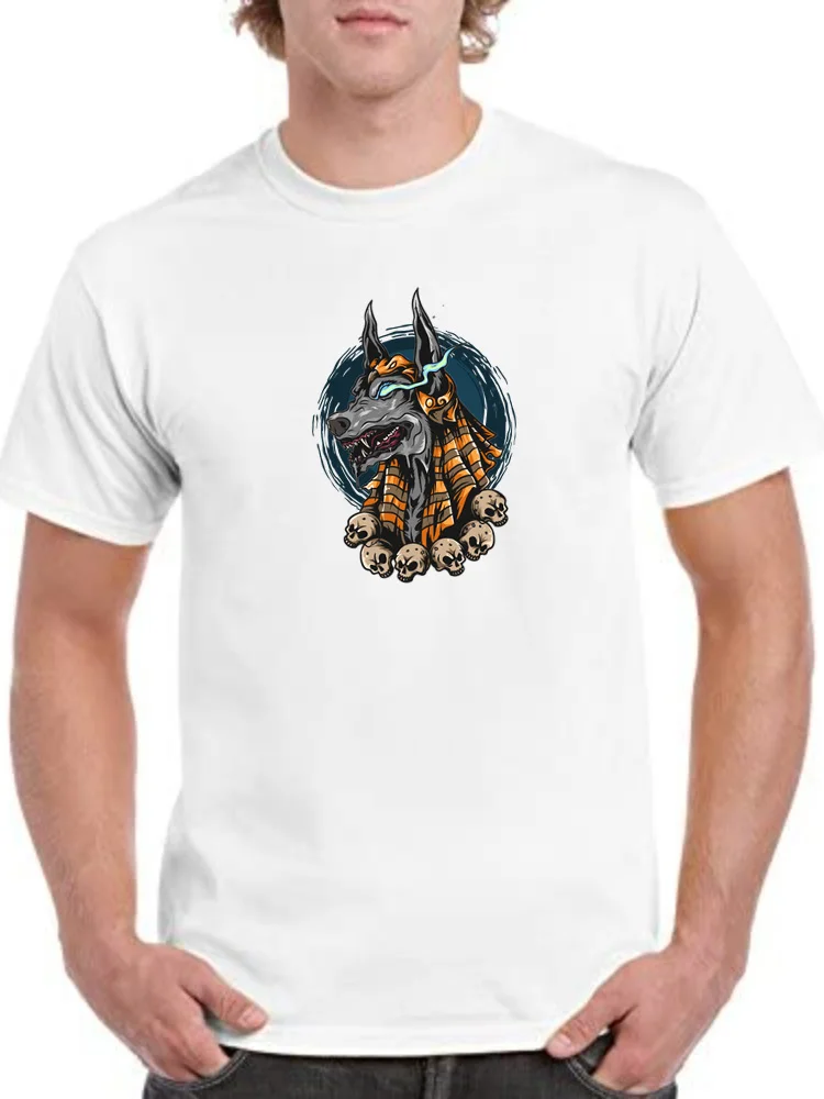 

Summer Plus Size Tops Short Sleeve Tee Clothes Men Horror Manga White T-Shirt Streetwear Free shipping