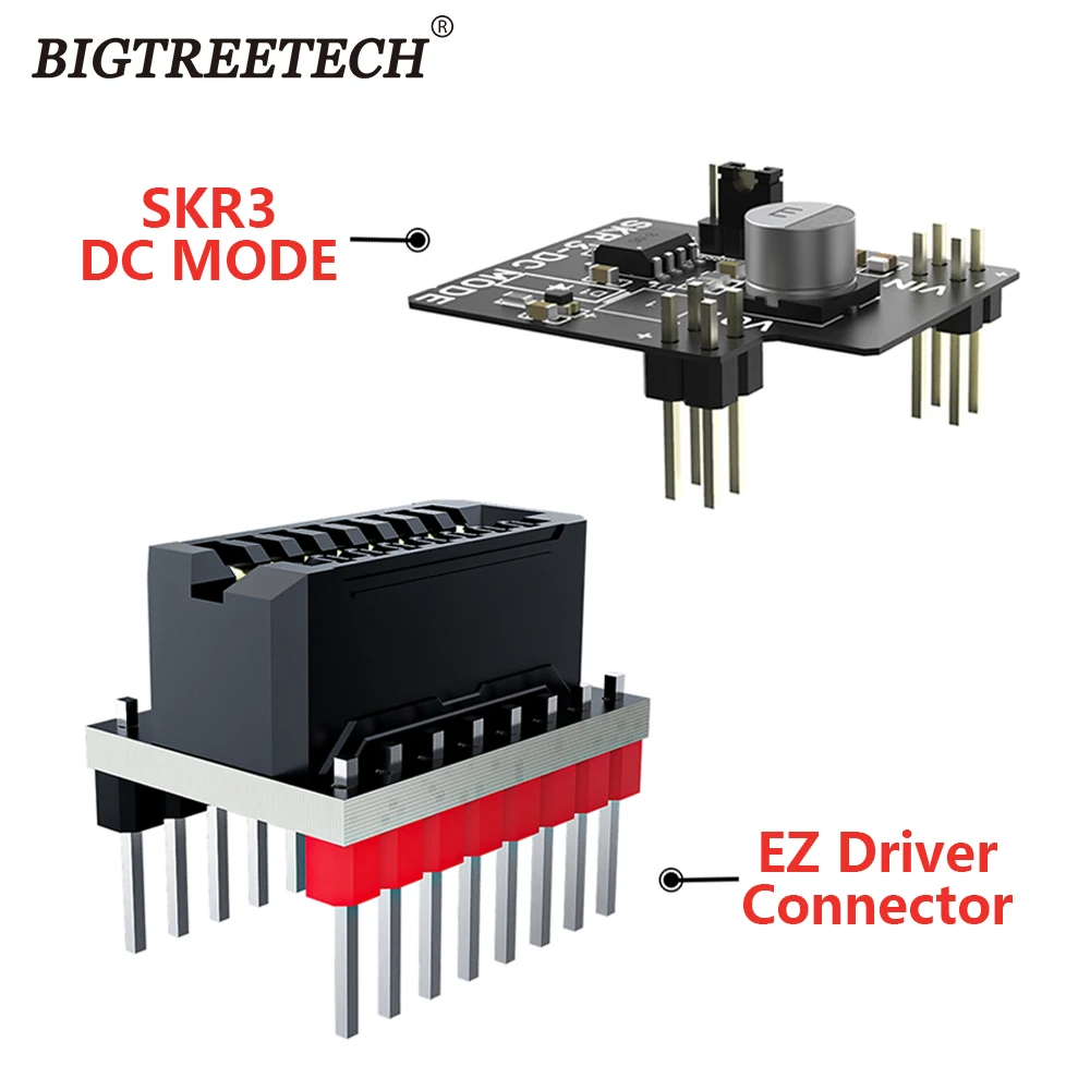 Коннектор BIGTREETECH EZ Driver Connector V1.0 SKR 3 DC MODE для 3D-принтера SKR3 материнская плата TMC2209