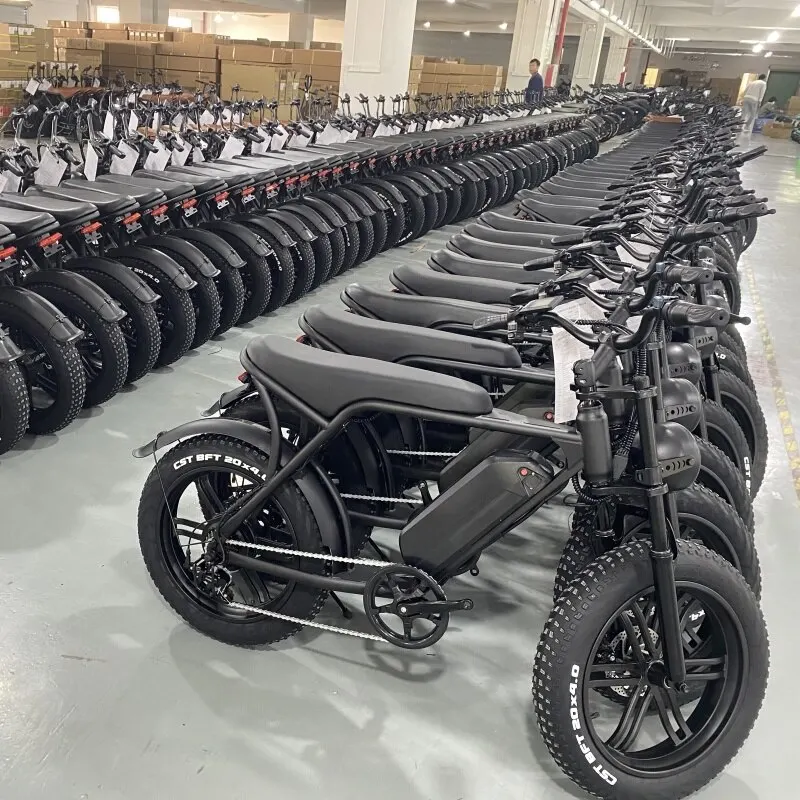 

Велосипед электрический Ouxi V8, 20 дюймов, 1000 Вт, 48 В, 50 км/ч