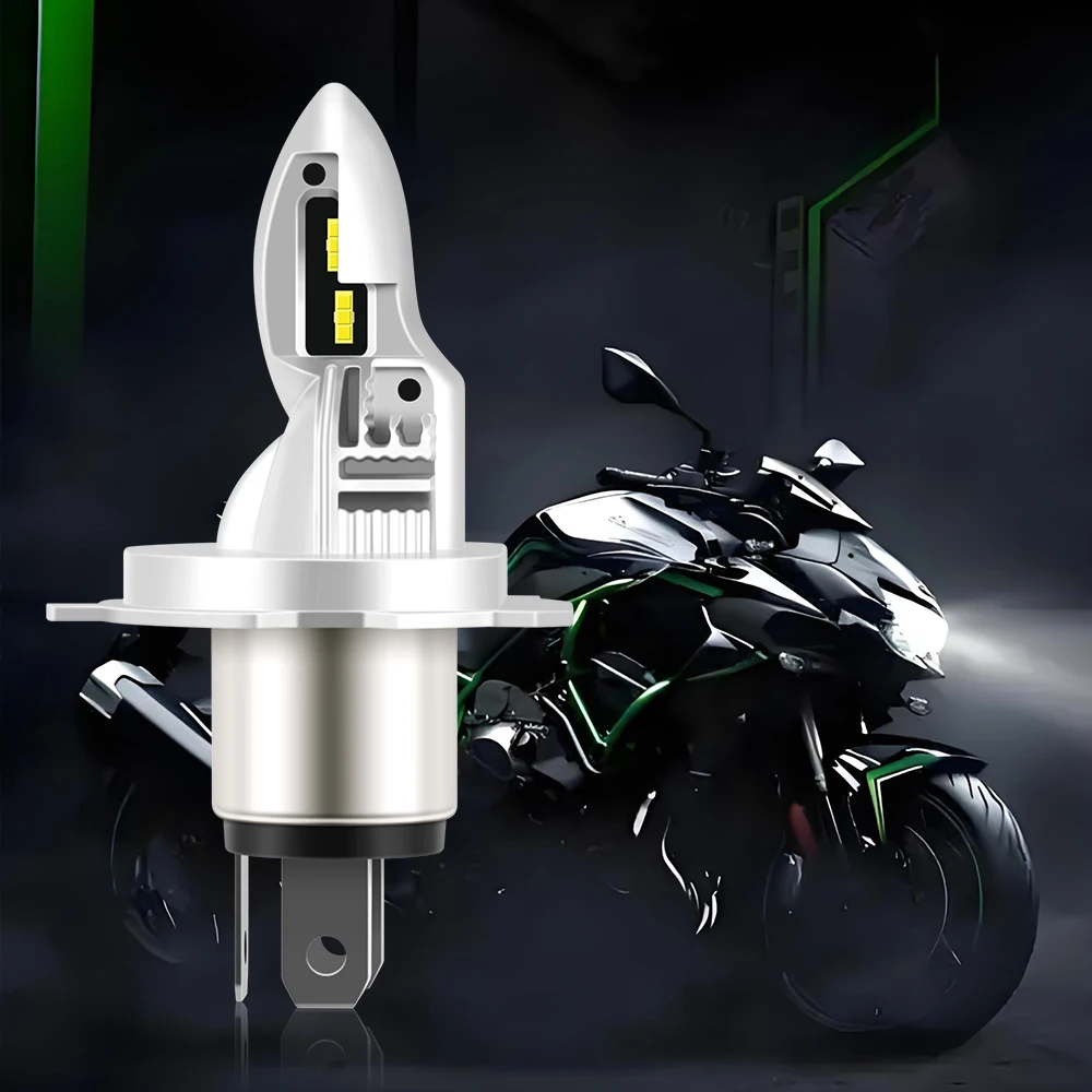 1x 15000LM H4 Светодиодная фара для мотоцикла H1 H7 H11 Led CSP 6000K Hi Lo Beam Ходовые огни для мотоцикла, скутера 60 Вт Прожектор для мотоцикла
