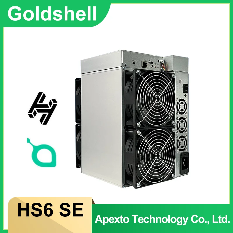 

New Goldshell HS6 SE 3.7T 8.2T SC HNS Mining Machine Blockchain Asic Server Free Shipping