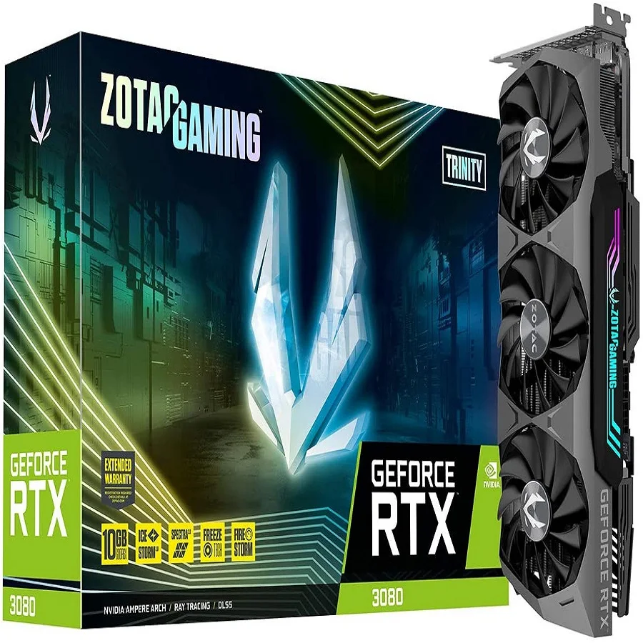 

Новинка, графическая карта ZOTAC GDDR6 rtx3060ti RTX 3060 Ti 8 Гб 8 + 8 пин 256 бит 8 нм игровая видеокарта GPU