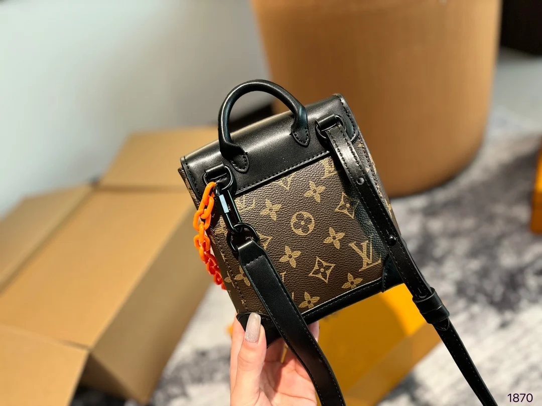 Стиль Louis Vuitton Копия 1:1 Новые Сумки Универсальная Через Плечо Сумка-меССенджер