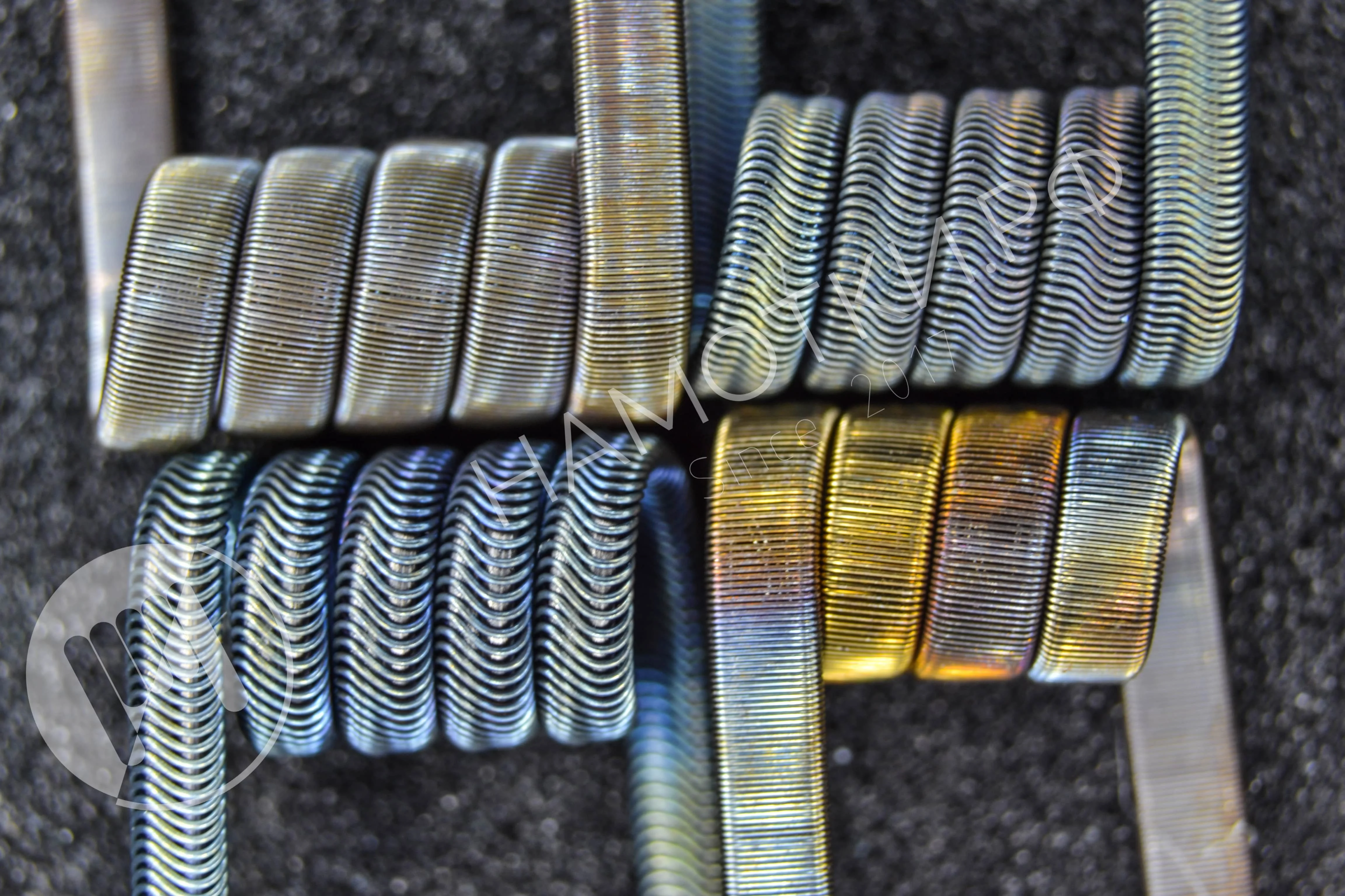 Набор койлов ручной работы - Pro намотка на плату (8 шт.)