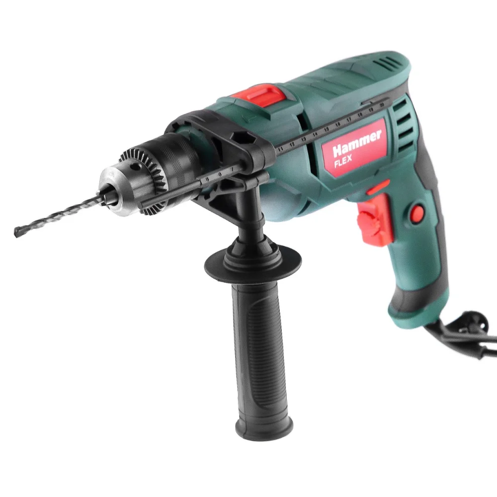 Дрель ударная Hammer UDD710D, 710 Вт, ЗВП 13 мм, 111-026