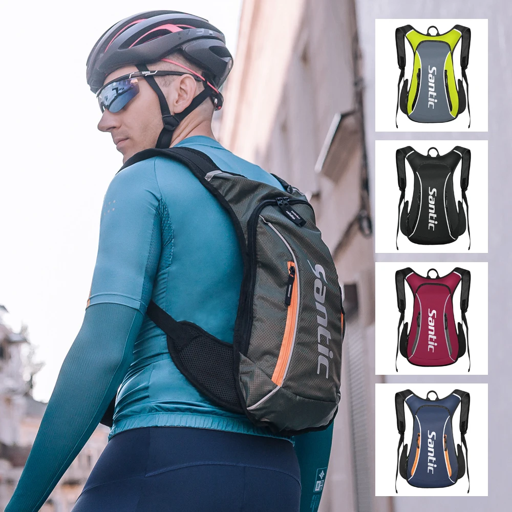 Santic Cycling Backpack 21 New Sports Outdoor Commuter Backpack Bicycle Bag Large Capacity Lightweight Sports Equipment Bag