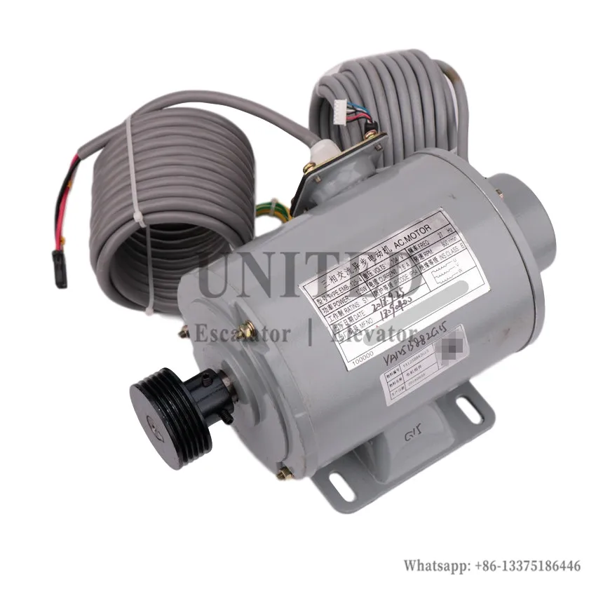 Двигатель дверей лифта EMB-125-4 трехфазный асинхронный электродвигатель