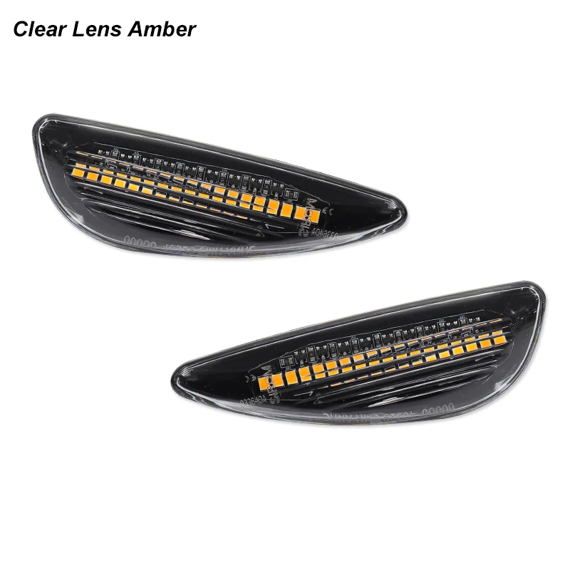 

2 Шт. Светодиодные Боковые Габаритные Огни Для Hyundai Verna Accent IX20 Avante Динамический Последовательный Мигающий/текущи...