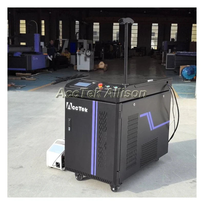 Волоконный лазер AccTek 4 в 1 для резки сварки очистки удаления швов 3 кВт с