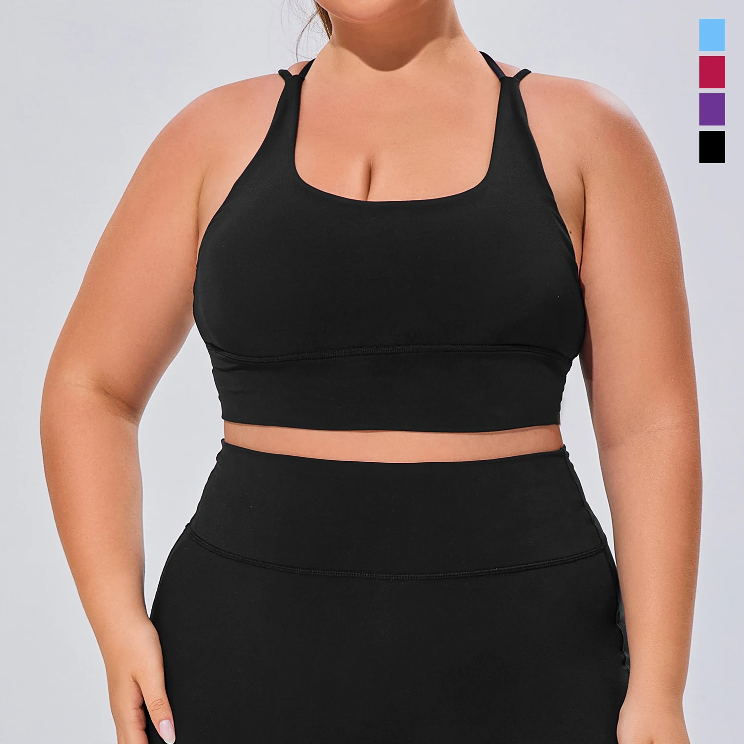 Женский спортивный бюстгальтер