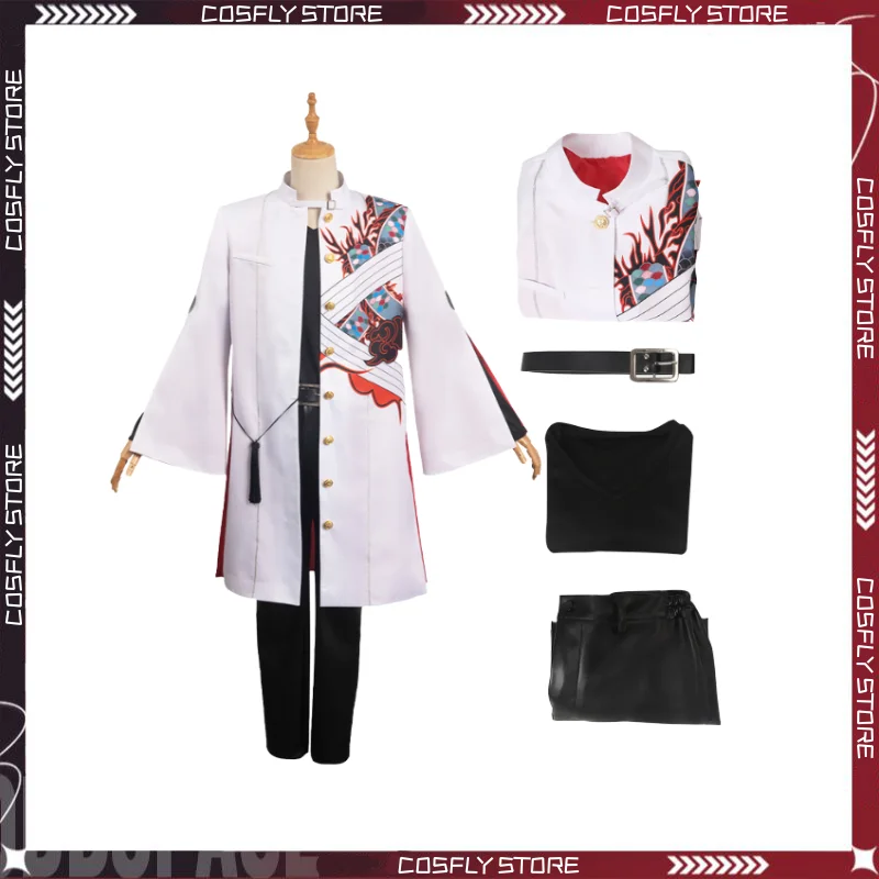 

Аниме игра Fate/Grand Order FGO Takasugi Shinsuke Косплей Костюм Полный комплект мужской Хэллоуин Карнавал стандартный мужской костюм