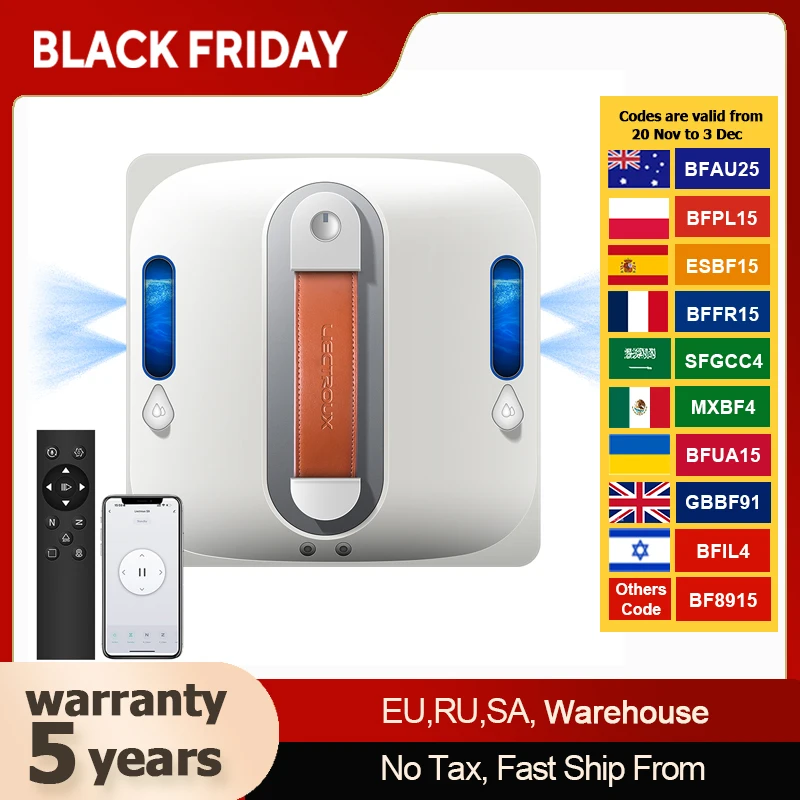 

Робот-мойщик окон Liectroux S11