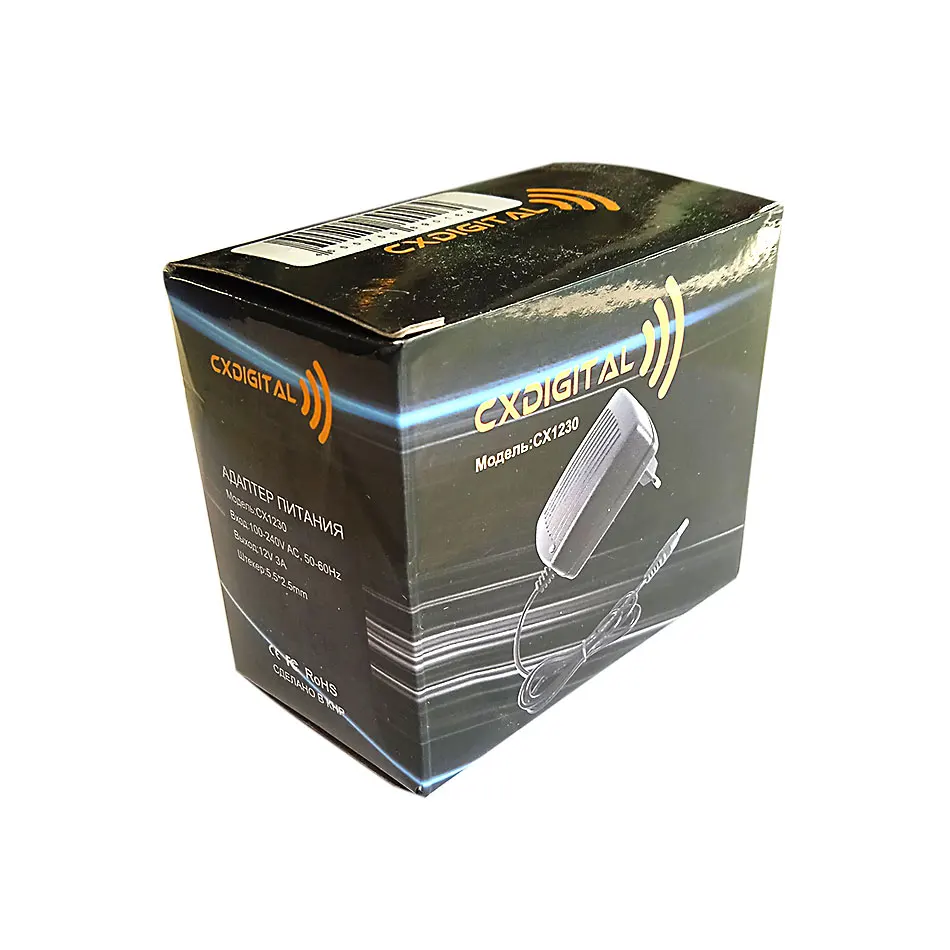 Блок питания 12В 3А для ресиверов Триколор ТВ