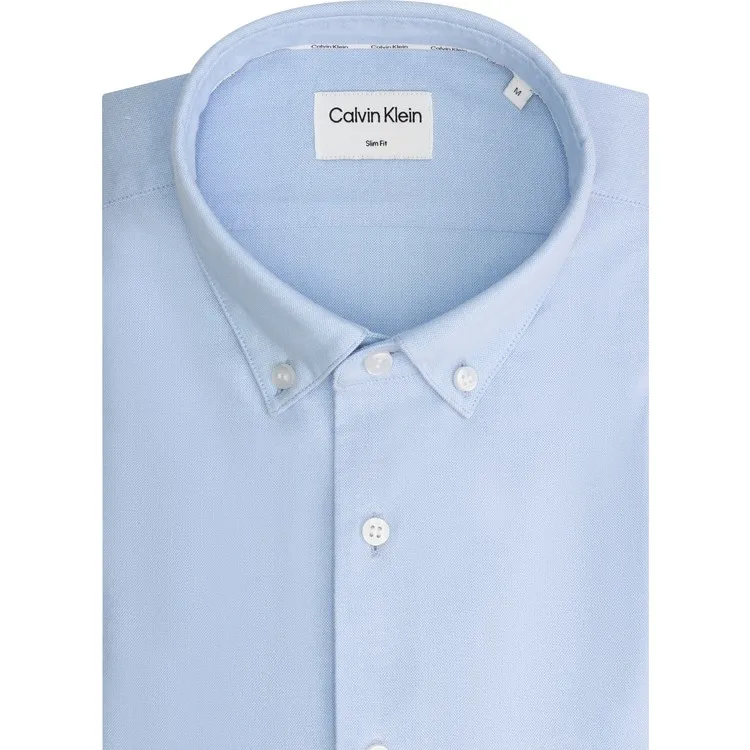 Calvin Klein Приталенная синяя