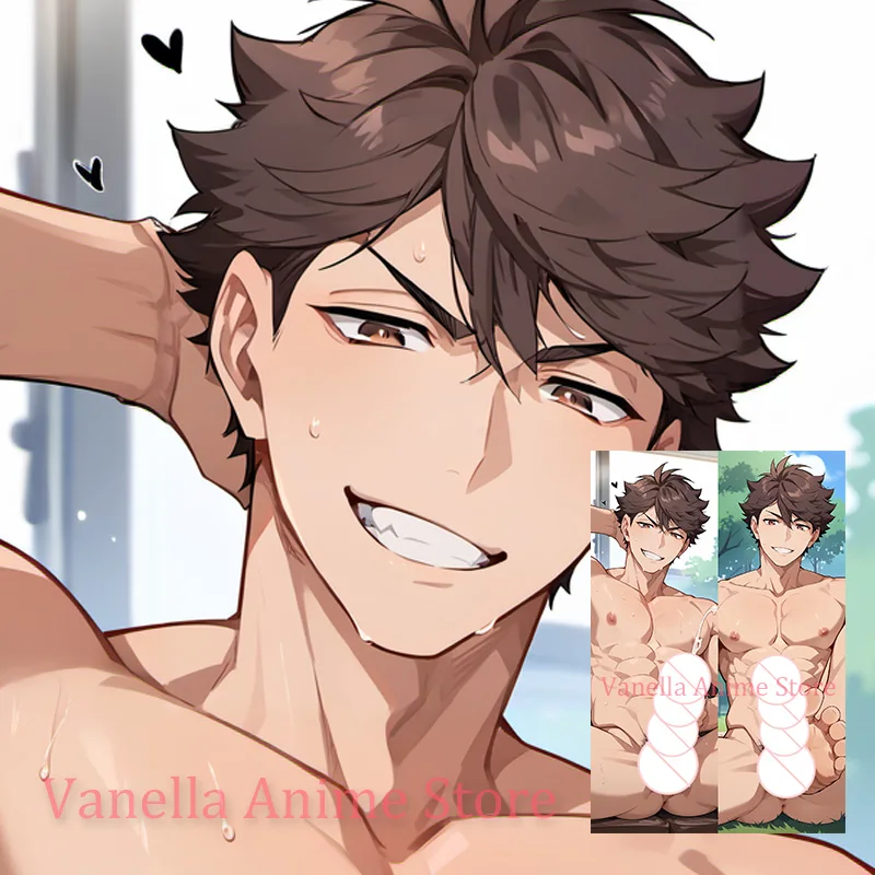 Подушка Dakimakura Oikawa Tooru Haikyuu аниме с двусторонним принтом наволочка в подарок