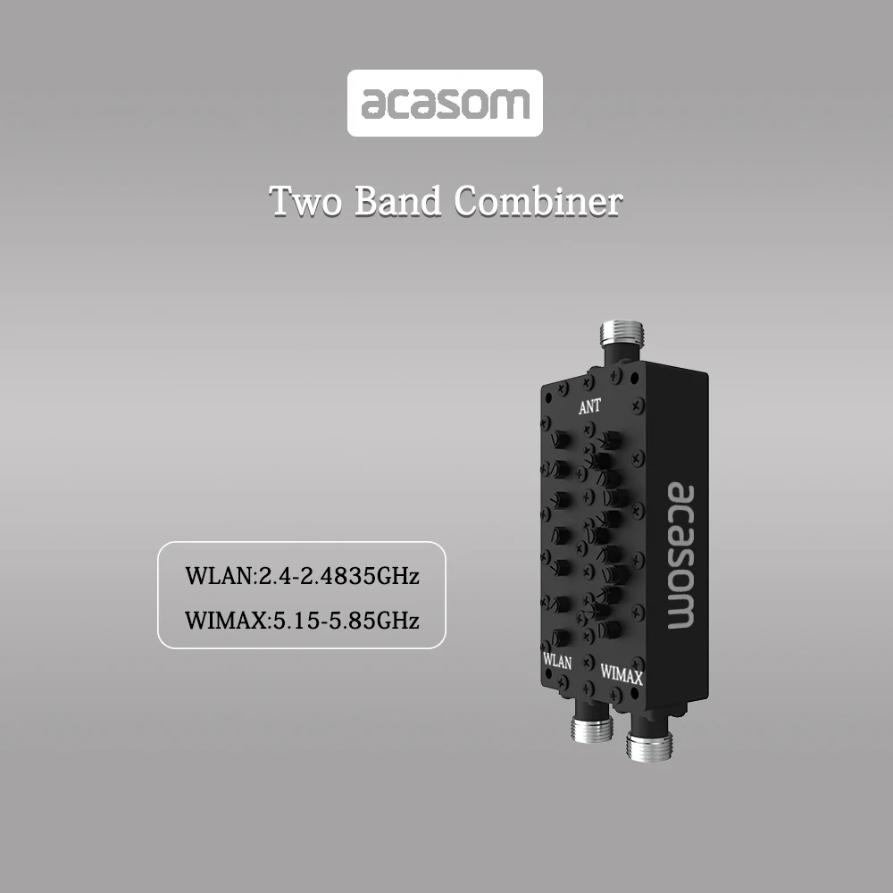 2.4/5.8GHz WIFI 2 Band Cavity Diplexer 2.4GHz 5.8GHz Dual Band Combiner/Multiplexer/Cavity Diplexer 2 way cavity duplexer