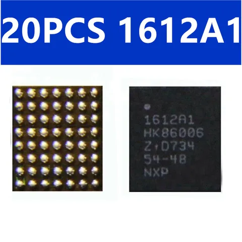 Контроллер гидравлической зарядки USB 1612A1, 5 шт., 10 шт., 20 шт., оригинальный чип, совместим с iPhone 8 Plus, X, XS, XR, XS Max, 11 Pro