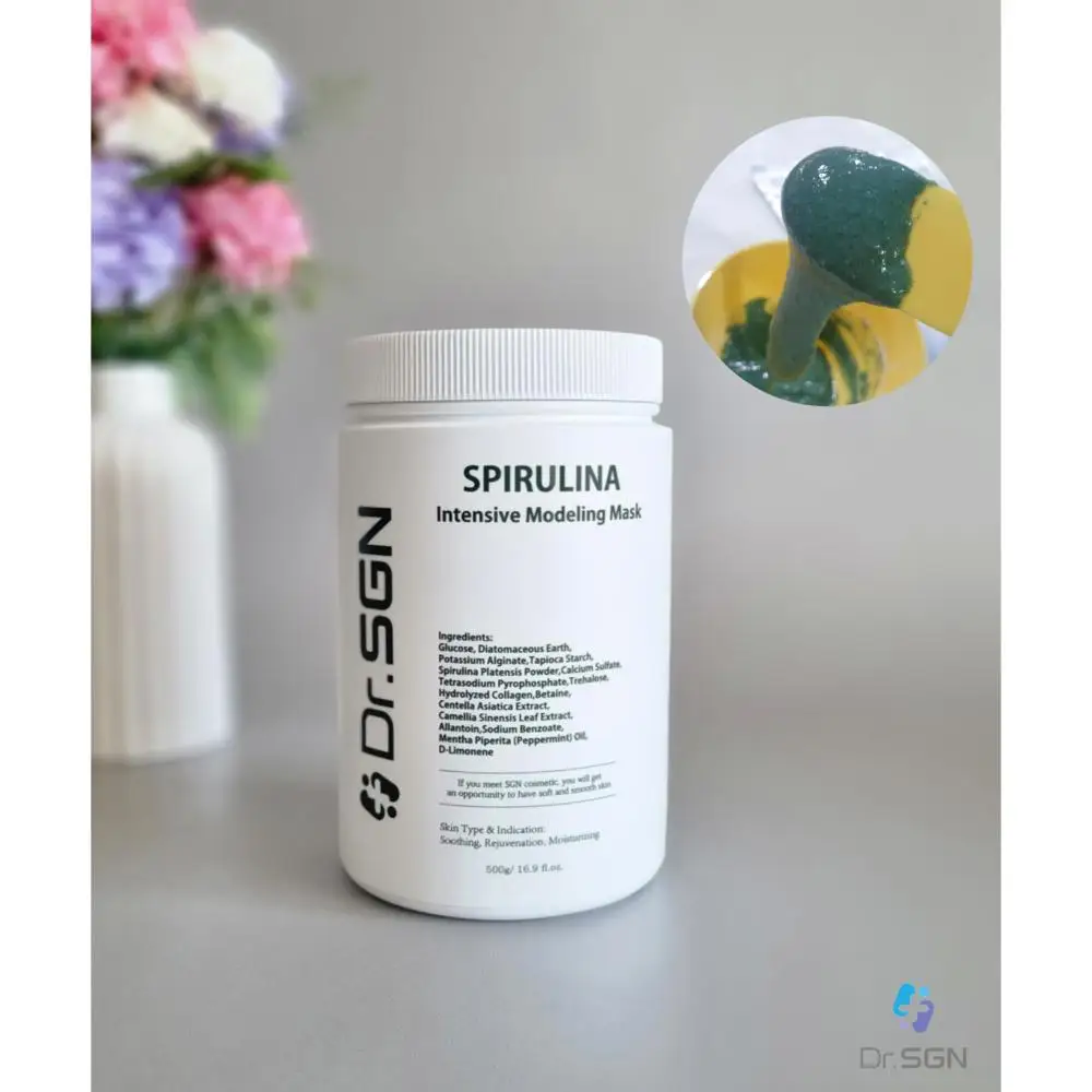 [SGN Bio] Dr.SGN Spirulina Modeling Pack Маска из спирулины в упаковке 500 г + набор инструментов 1