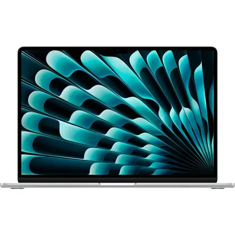 Ноутбук Apple MacBook Air 15 2023 (Apple M2 8-CPU 10-GPU/15.3"/8GB/256GB SSD/Silver/ENG) MQKR3