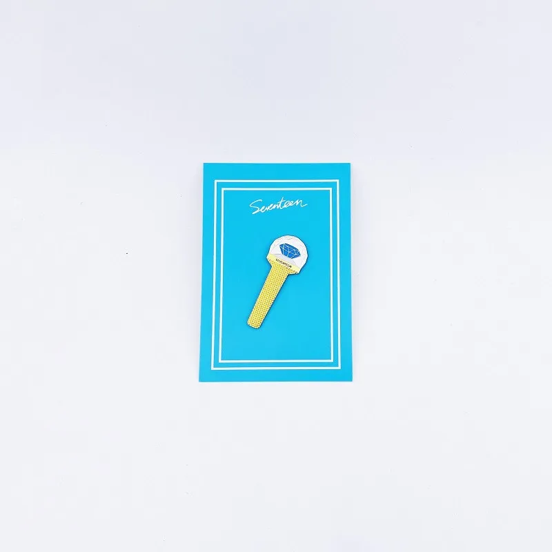 

KPOP TWICE MAMAMOO GOT7 Stray Kids Bigbang IKON SEVENTEEN IU Sticklight Metal Brooch Badge Hat Lapel Clothing Accessories