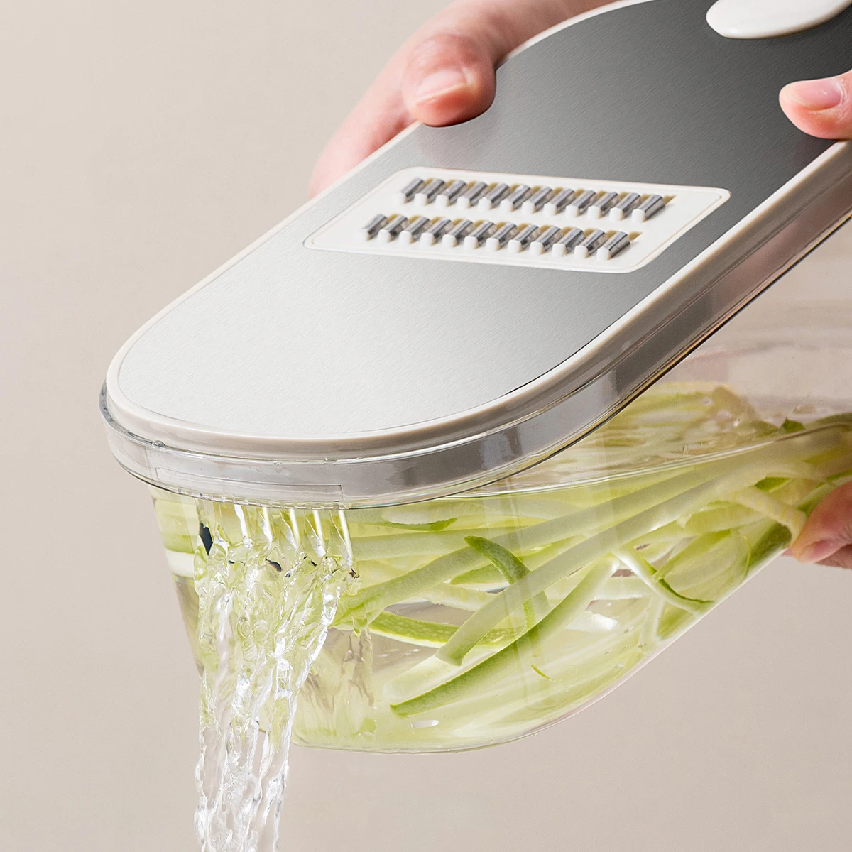 WMMO овощерезка с крышкой из нержавеющей стали регулируемые лезвия для картофеля