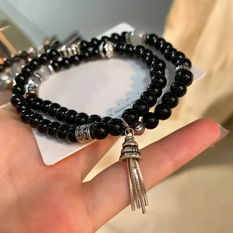 КитайсКий ШаШлык Из Жемчуга Woman Старый Стиль 2024 Новый Браслет ИндИвИдуальность