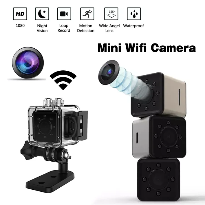 Mini camera wifi camera SQ13 camara1080P HD Waterproof camera With Ferromagnetic Micro Camcorder Small Mini Camera