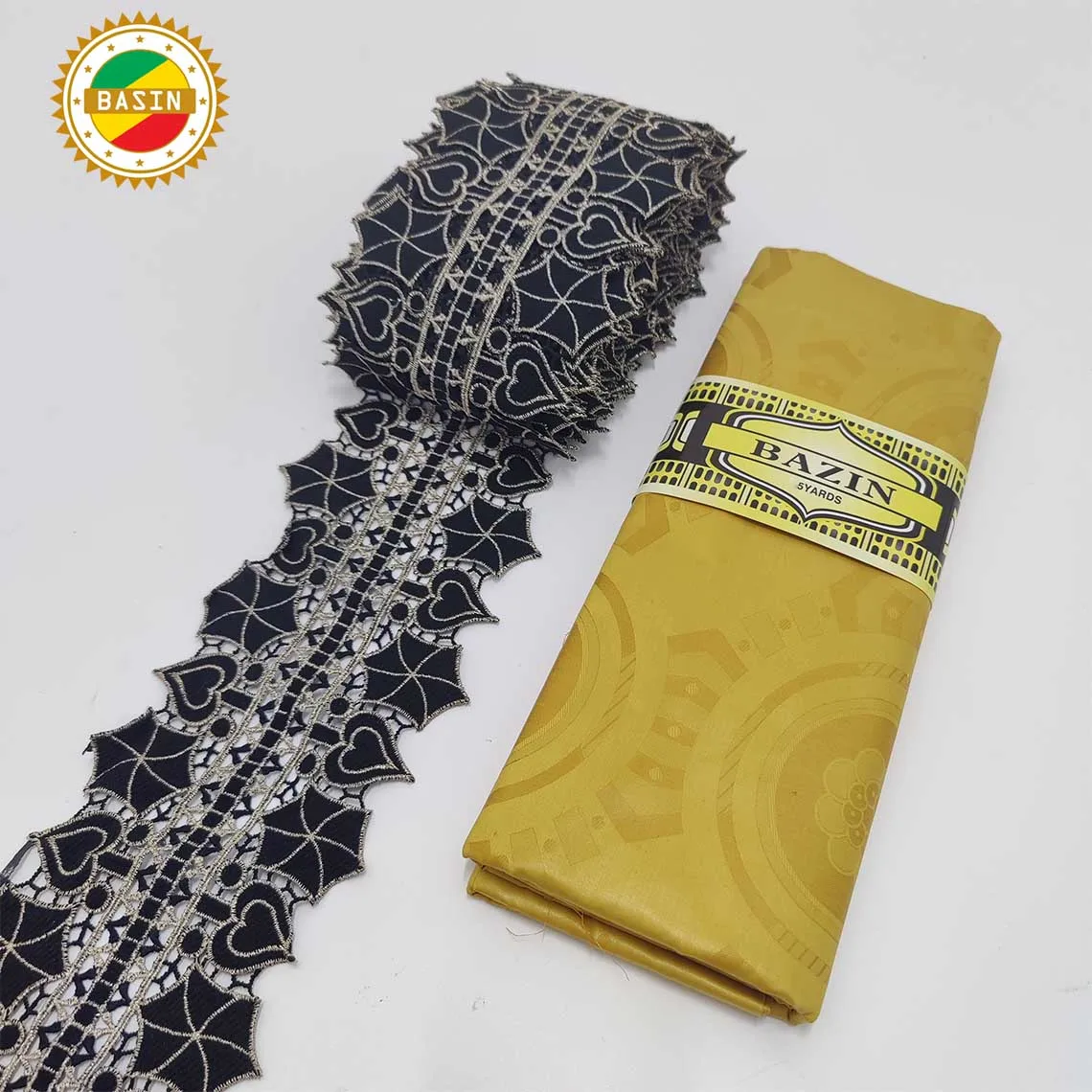 Красная лента для ремесленных изделий с вышивкой и раковиной Роскошная ткань