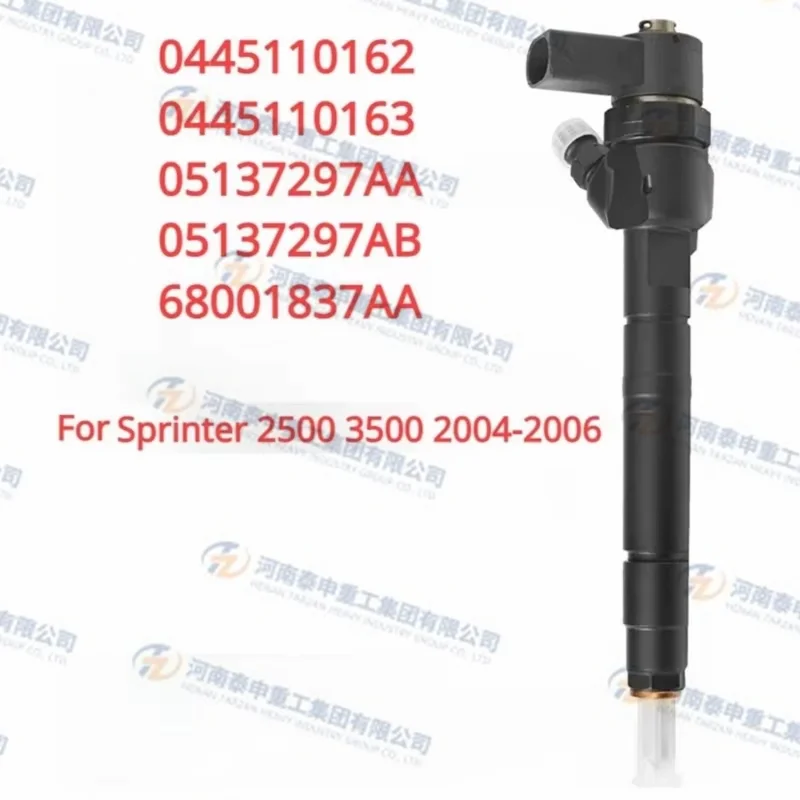 Форсунка для Sprinter 2500 3500 5Cyl 2.7L 2004-2006 гг. 0445110162 0445110163 05137297 АА АБ Р 5137297 AB Прямая