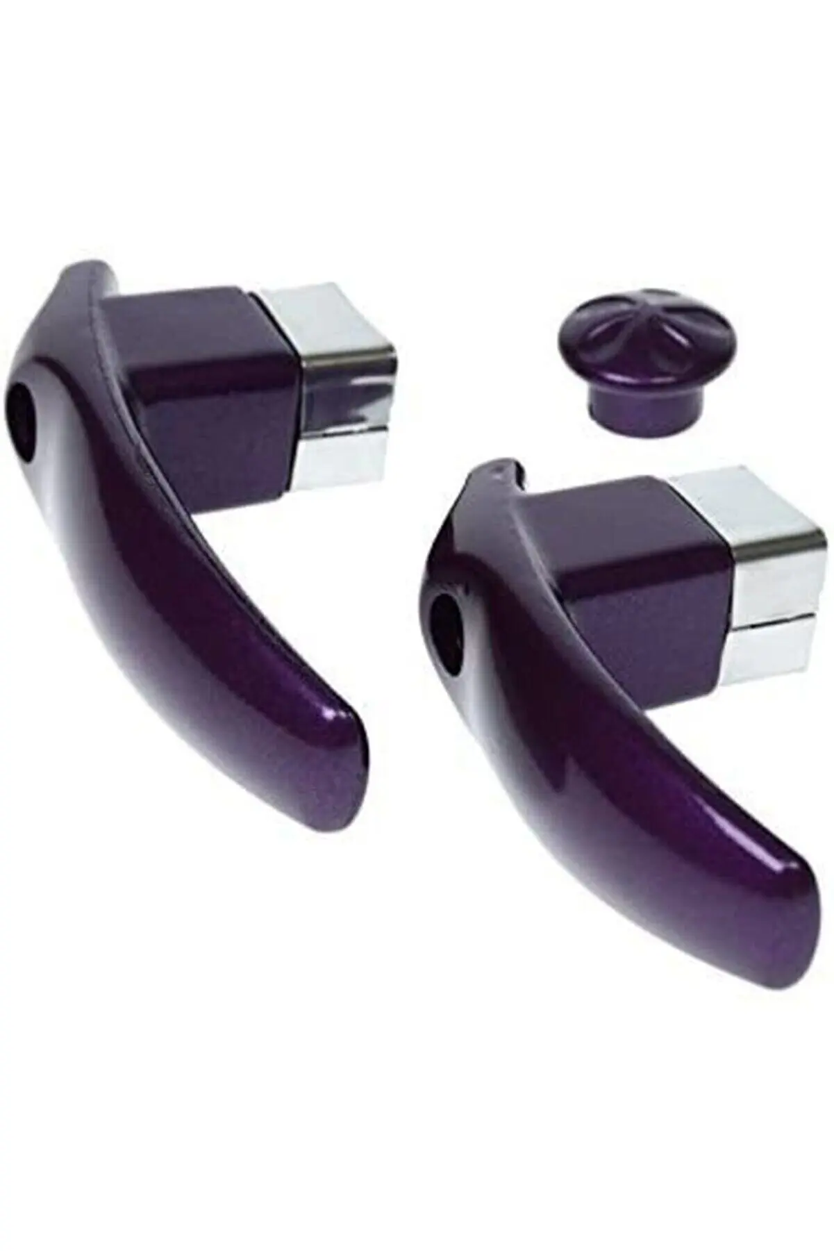 Handle Set And Top Lid Holder - For Medium And Small Teapots - Blue - Red - Pink- Purple- White - Black Color